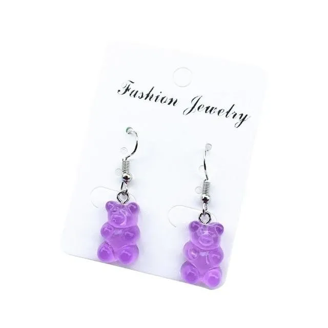 Gummy Bear Earrings